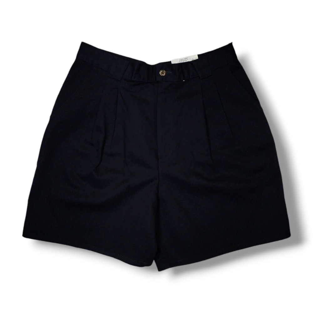 Vintage Chick Tribeca Black High Waisted Mom Shorts‎ Women's Size 16
